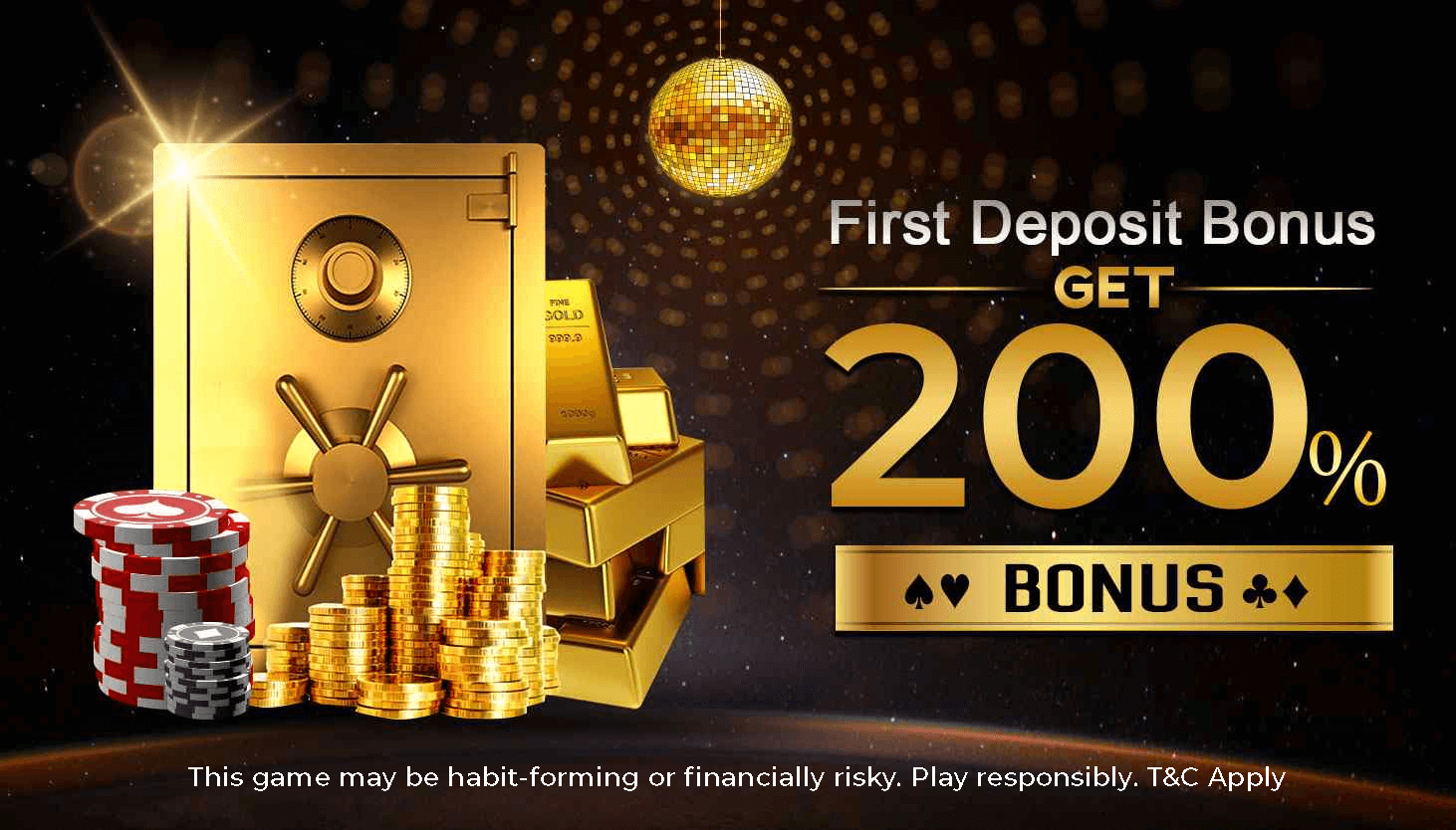 free poker deposit bonus